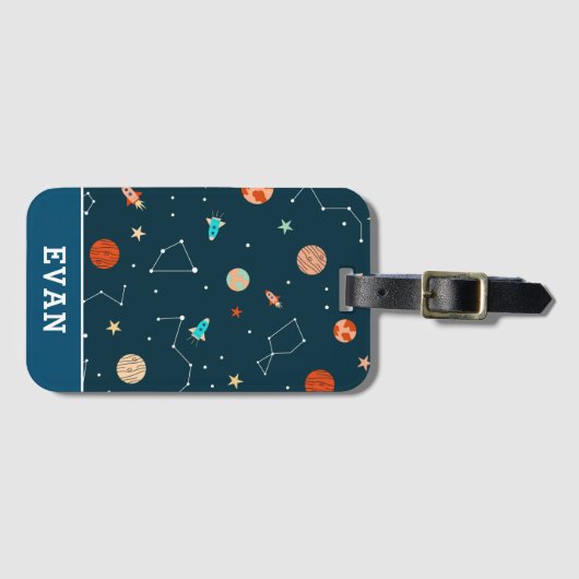 Kookt Kinderen voor buitenruimtectoren Bagagelabel (Voorkant (horizontaal))