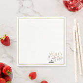 Kookthema vrijgezellenfeest servetten (Insitu)