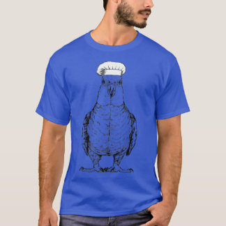 Kooktiel papegaai kook kok grappig koken kaketoe t-shirt