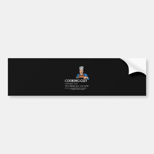 Kookvent Definitie Bumpersticker (Voorkant)