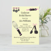 Kookware Bridal Shower Invitation Kaart (Staand voorkant)