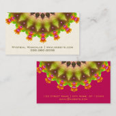 Kooky Kaleidoscope Visitekaartje (Voorkant / Achterkant)