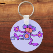 Kooky Monkey Sleutelhanger (Voorkant)