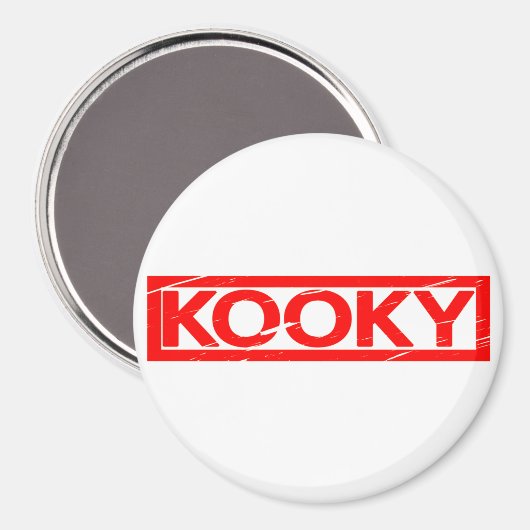 Kooky Stamp Magneet (Voorkant / Achterkant)
