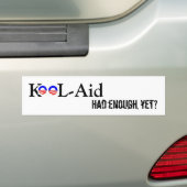 Kool-Aid Bumpersticker (Op auto)