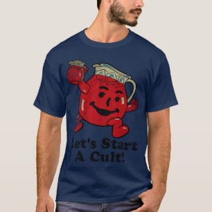 Kool Aid Man Laat ons een cult beginnen familie fa T-shirt
