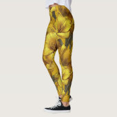 Kool Amaryllis Luxe Kleding Gewichtheffen Leggings (Links)