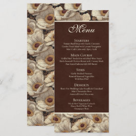 Kool Anemonen Esthetische Tuin Trouwfeest Menu