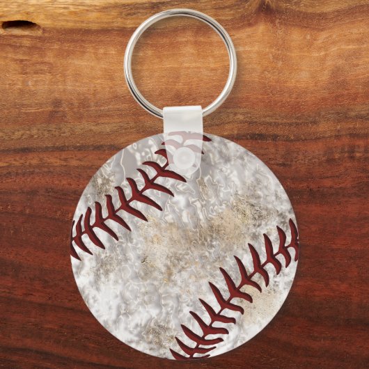 Kool Baseball Keychains BULK korting begint bij 10 Sleutelhanger (Achterkant)