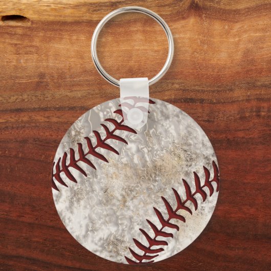 Kool Baseball Keychains BULK korting begint bij 10 Sleutelhanger (Voorkant)