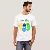 Kool Beenz Trio T-shirt (Voorkant volledig)