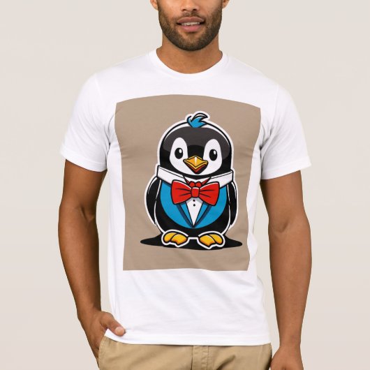 Kool Bird T-shirt - Natuur Lover's Style (Voorkant)