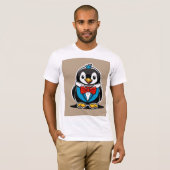 Kool Bird T-shirt - Natuur Lover's Style (Voorkant volledig)