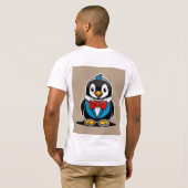 Kool Bird T-shirt - Natuur Lover's Style (Achterkant volledig)