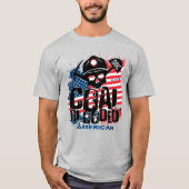 KOOL BLOED AMERIKAAN T-SHIRT (Voorkant)