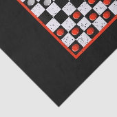 Kool Chess Board Halloween Costume Funny Lazy DIY Tissuepapier (Detail)