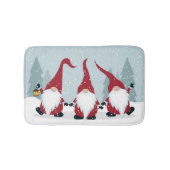 **KOOL CHRISMAS GNOMES * * BATH MAT (Voorkant)