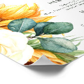 Kool Country Zonnebloem | handtekening drankjes bo Poster (Hoek)