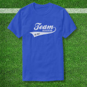 Kool Custom Family Team Name Retro Sports Logo T-shirt