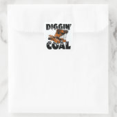 KOOL DELVEN VIERKANTE STICKER (Tas)