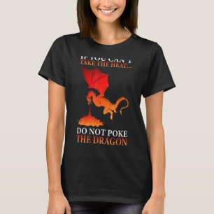 Kool Dragon Flame Speing Flying Mythical Creature T-shirt