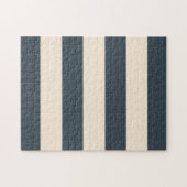 Kool- en Antiek witte strepen Legpuzzel (Horizontaal)