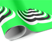  kool en leuke Mustache kerstboom Cadeaupapier (Rol Hoek)