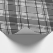 Kool en lichtgrijs speldenstang cadeaupapier (Hoek)