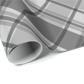 Kool en lichtgrijs speldenstang cadeaupapier (Rol Hoek)