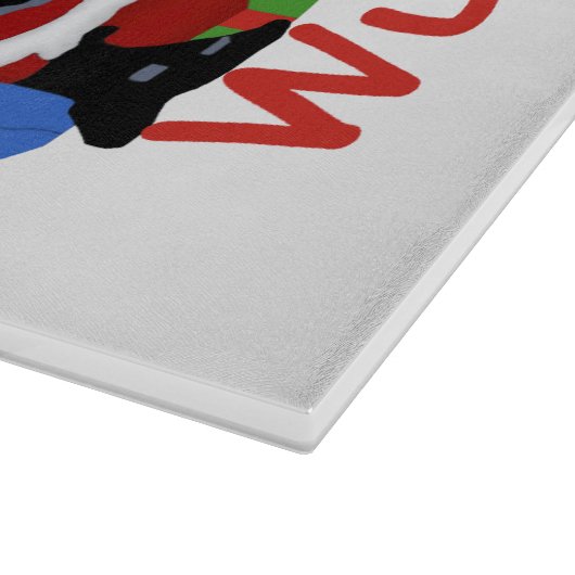 Kool- en rendiersnijbord snijplank (Hoek)