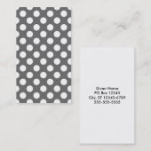 Kool- en witwandelsteenwonden visitekaartje (Voorkant / Achterkant)