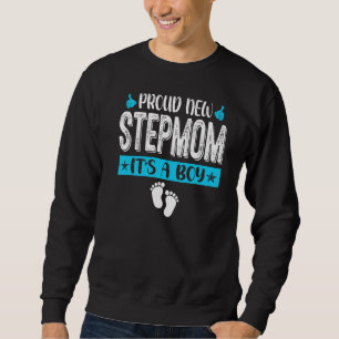Kool Familie Proud New Stepmam Het is een jongen G Trui