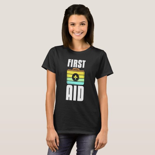 Kool First Aid Suit  Artwork Red Cross Acti T-shirt (Voorkant volledig)