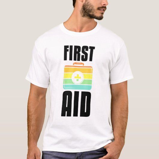 Kool First Aid Suit  Artwork Red Cross Acti T-shirt (Voorkant)