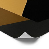 Kool Geometrisch Modern Minimalistisch Poster (Hoek)
