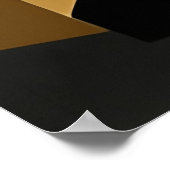 Kool Geometrisch Modern Minimalistisch Poster (Hoek)
