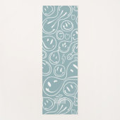 Kool glimlachend gezichtsmelting Smile Pattern Dus Yogamat (Voorkant)