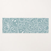 Kool glimlachend gezichtsmelting Smile Pattern Dus Yogamat (Voorkant (horizontaal))