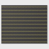 Kool Gold Chains Verpakkingspapier Cadeaupapier (Vlak)