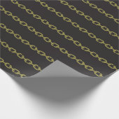 Kool Gold Chains Verpakkingspapier Cadeaupapier (Hoek)