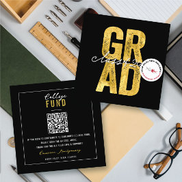Kool Goud GRAD Stijlvolle Afstudeerfonds Universit Informatiekaartje
