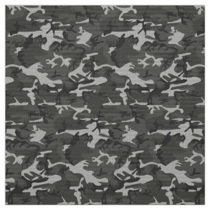 Kool Gray Camouflage DIY Stof