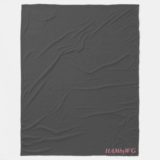 Kool - HAMbWG-tapeleider, groot Fleece Deken (Voorkant)
