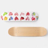 Kool Hearts Girls Custom Skateboard (Horizontaal)
