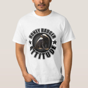 Kool Honey Badger Attitude for Unstopable People T-shirt