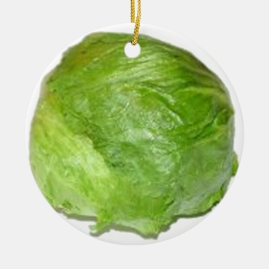 Kool hoofd keramisch ornament (Voorkant)