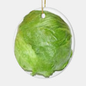 Kool hoofd keramisch ornament (Links)