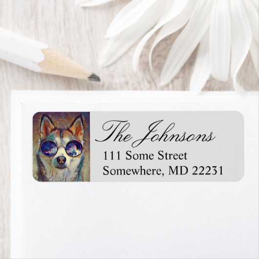 Kool Husky Return Address Label (Insitu)