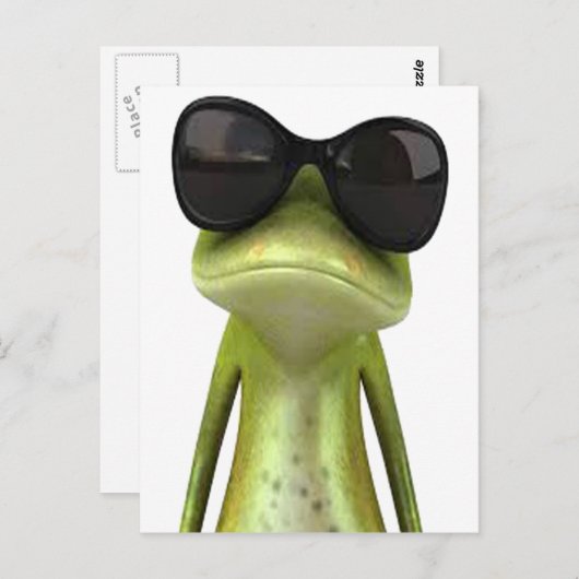 KOOL IN SHADES BRIEFKAART (Voorkant / Achterkant)