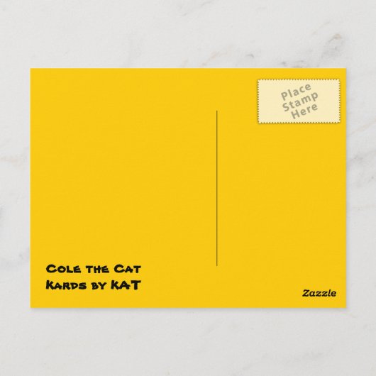 Kool is gekke Briefkaart (Achterkant)